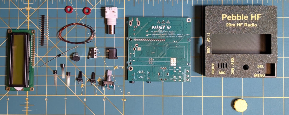 Pebble HF - Ultra-Affordable QRP HF Radio Kit